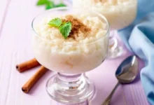 Receita de arroz doce com leite de coco